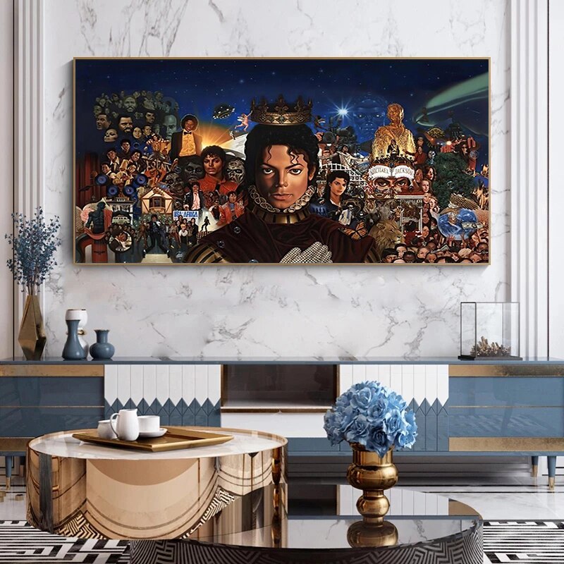 Michael Jackson Canvas Art