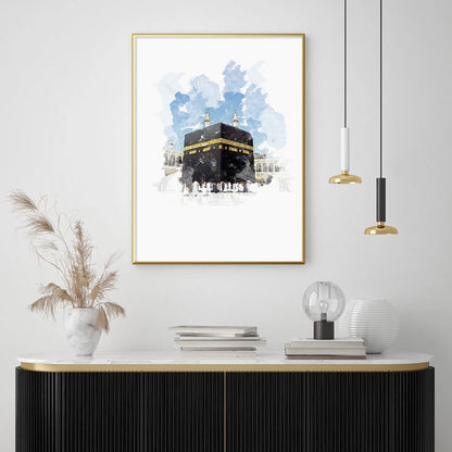 Islamic Mosque Kaaba Canvas Art