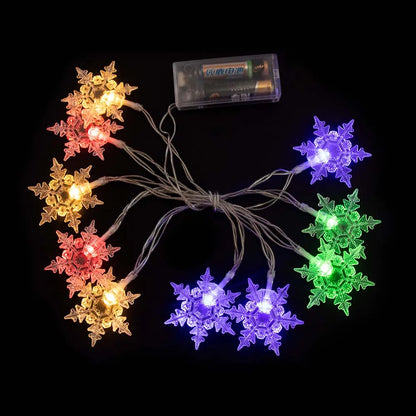 Christmas Snowflake Fairy Lights