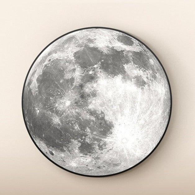 Planet Round Canvas Art