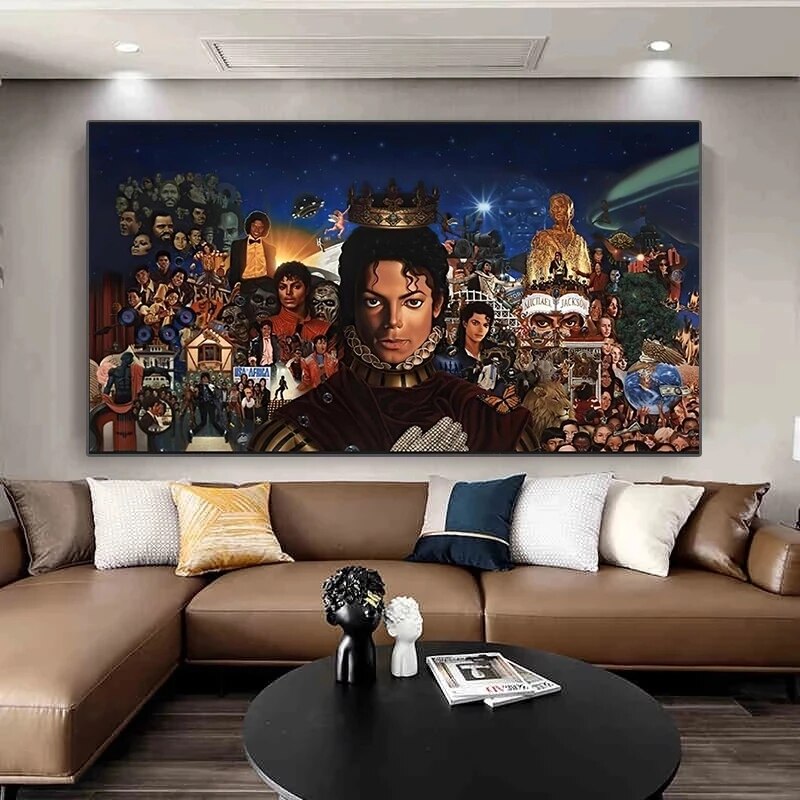 Michael Jackson Canvas Art