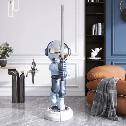 Lightsaber Astronaut Floor Ornament Statue