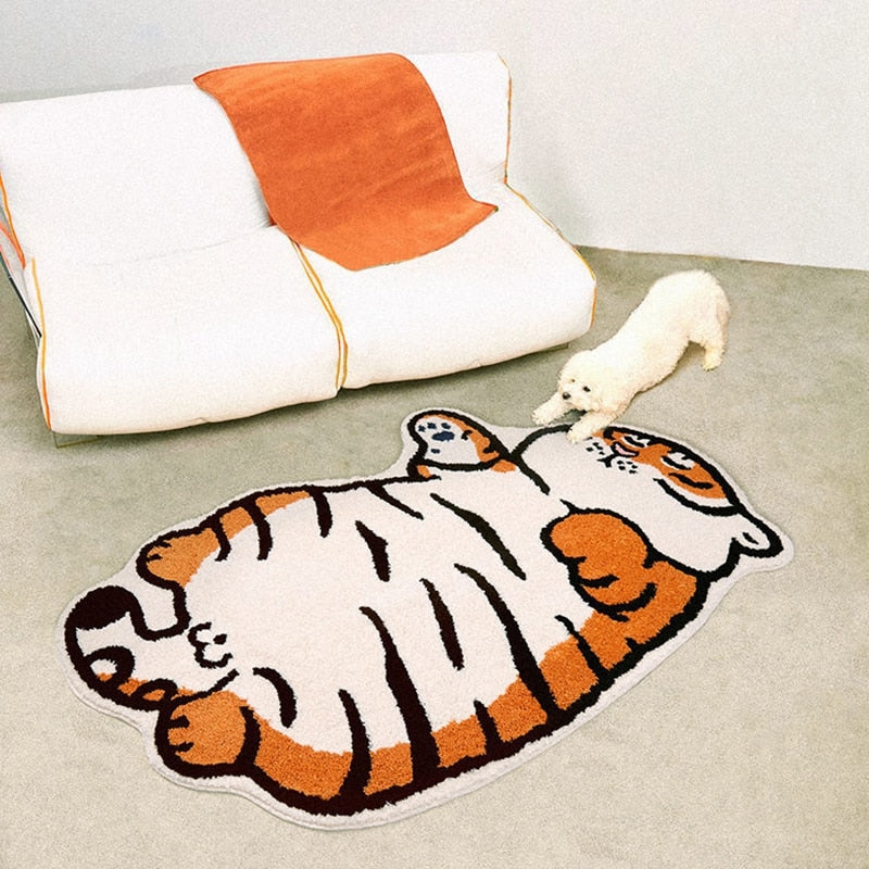 Cute Tiger Rug