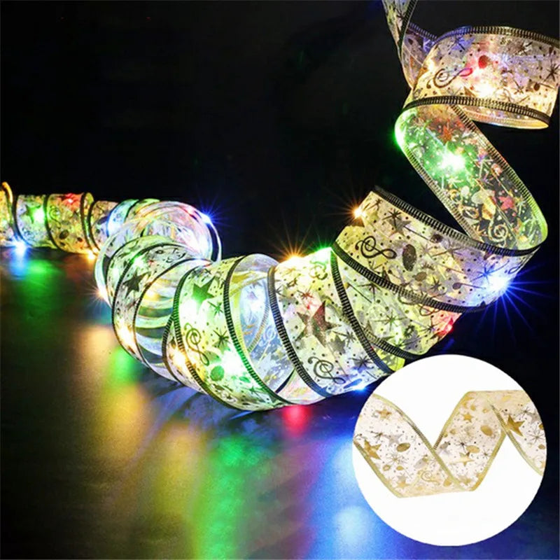 Christmas LED Ribbon Fairy Lights