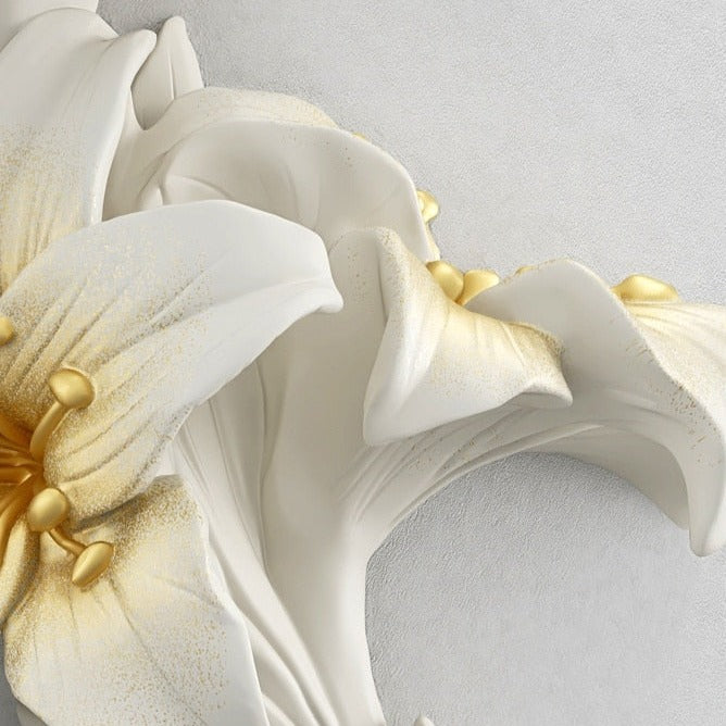 Lily Flower 3D Wall Ornament