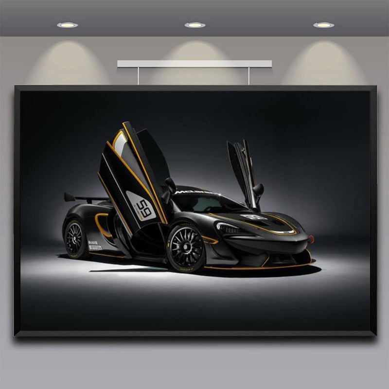 McLaren 570s Sports Car Canvas Art