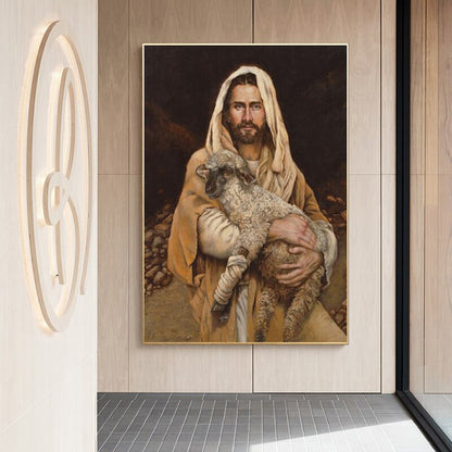 Jesus Christ Lamb of God Canvas Art