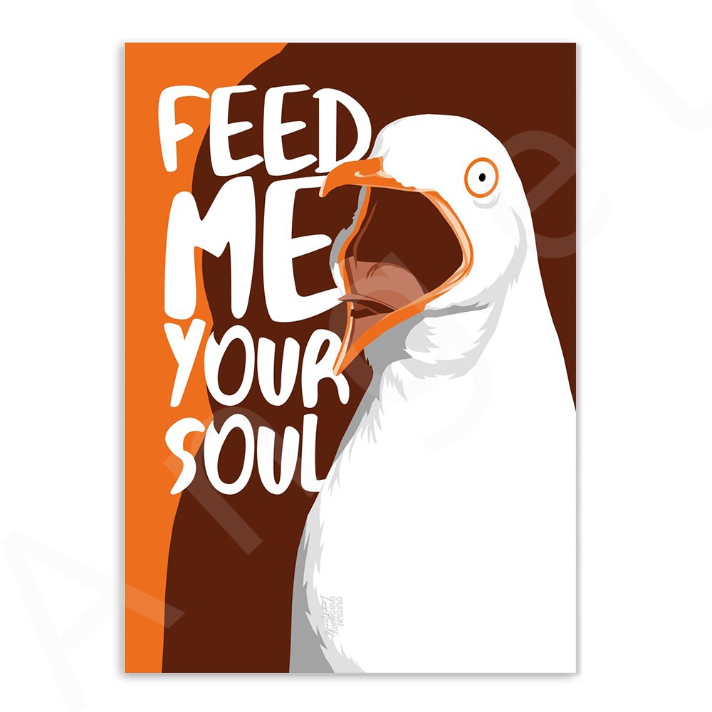 Funny Bird Duck Canvas Art