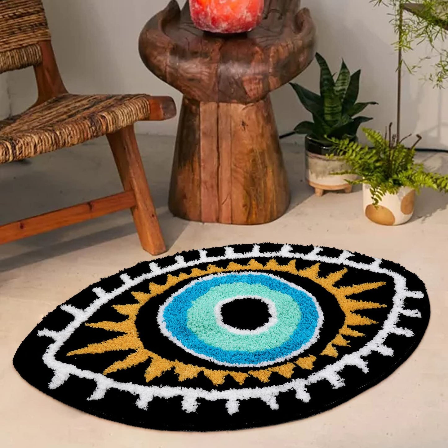 Eye Shape Rug