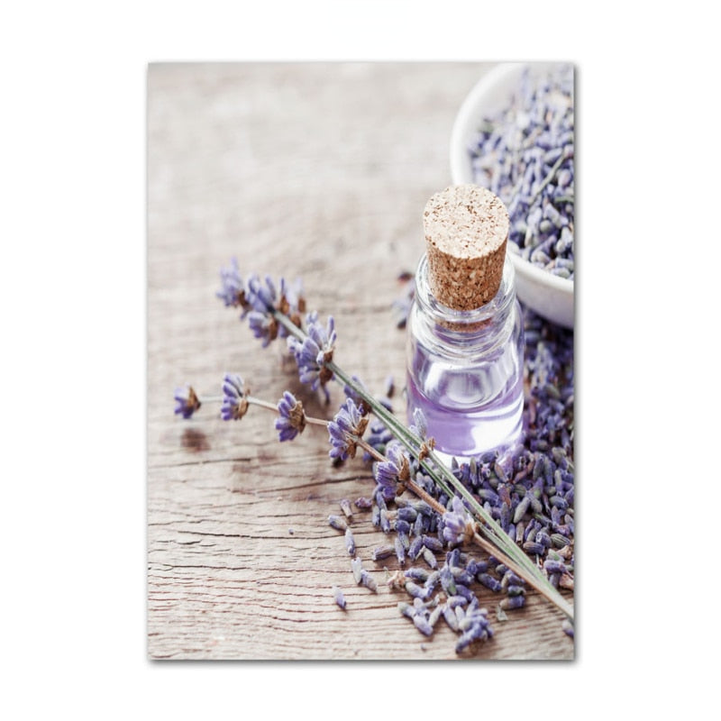 Provence Purple Lavender Canvas Art