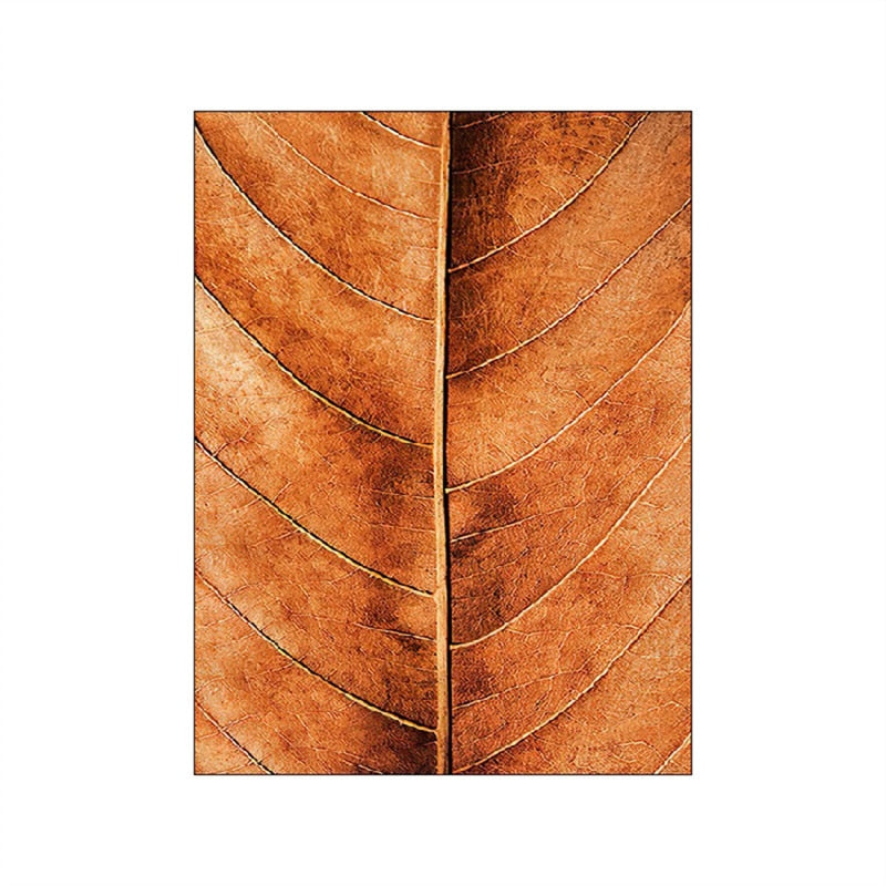 Autumn Forest Pumpkin Maple Leaves Canvas Art