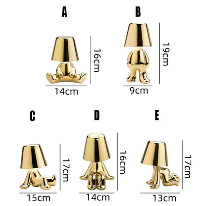 Little Man Thinker Lamp