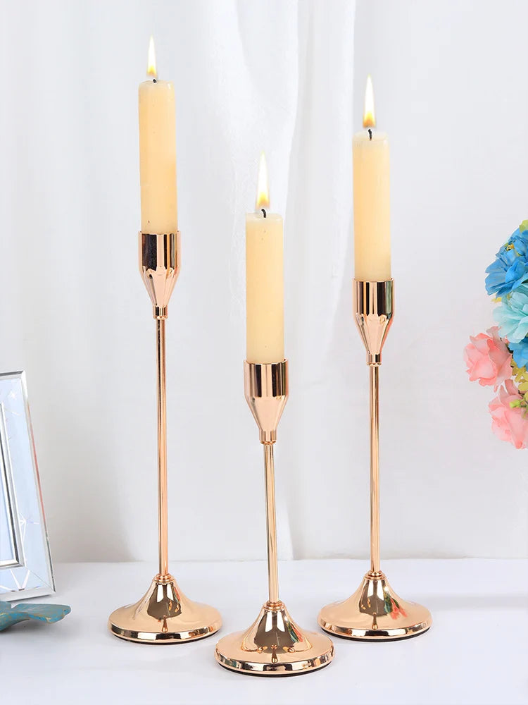 European style Metal Candle Holders