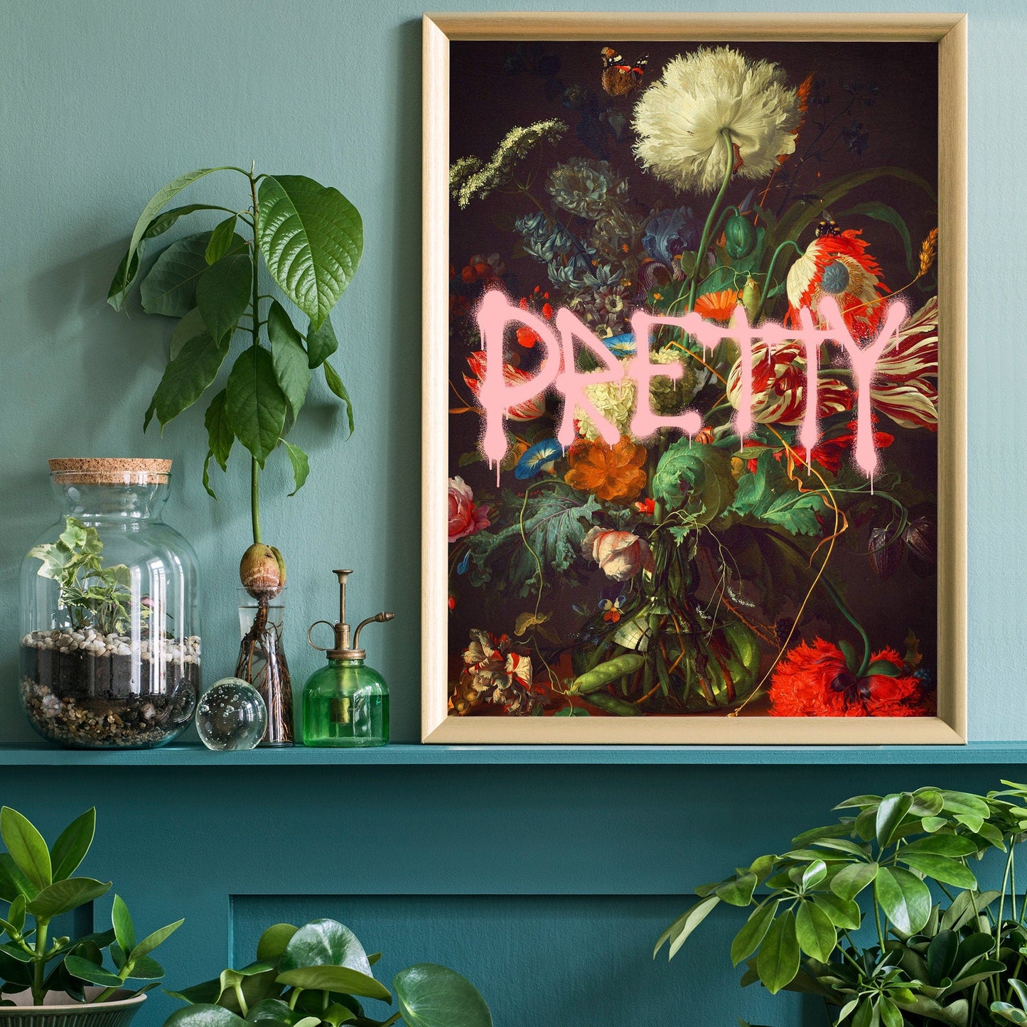 Pretty Floral Canvas Art