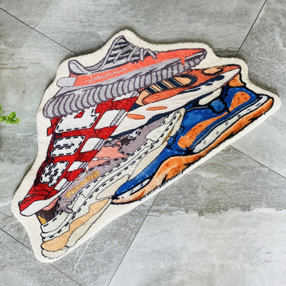 Sneakers Shoes Rug