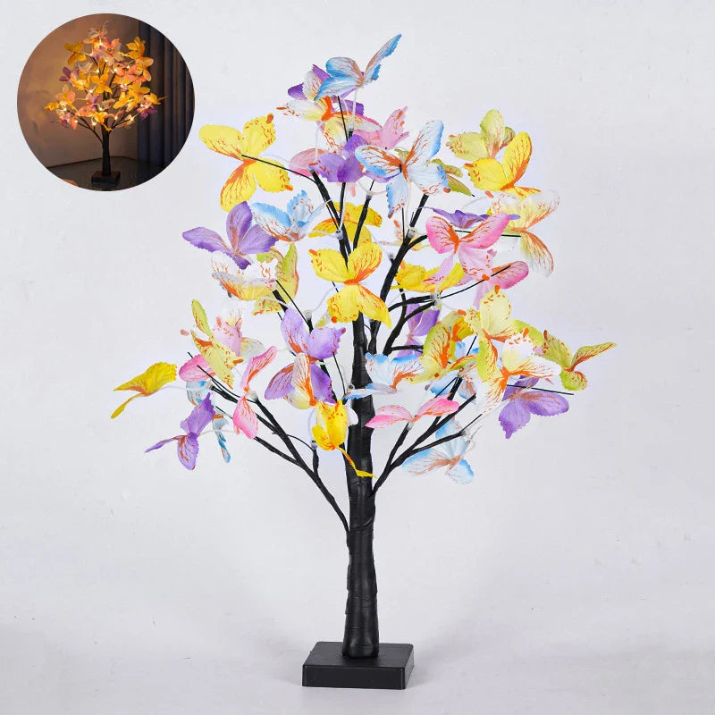 Christmas Butterfly Tree Lamp