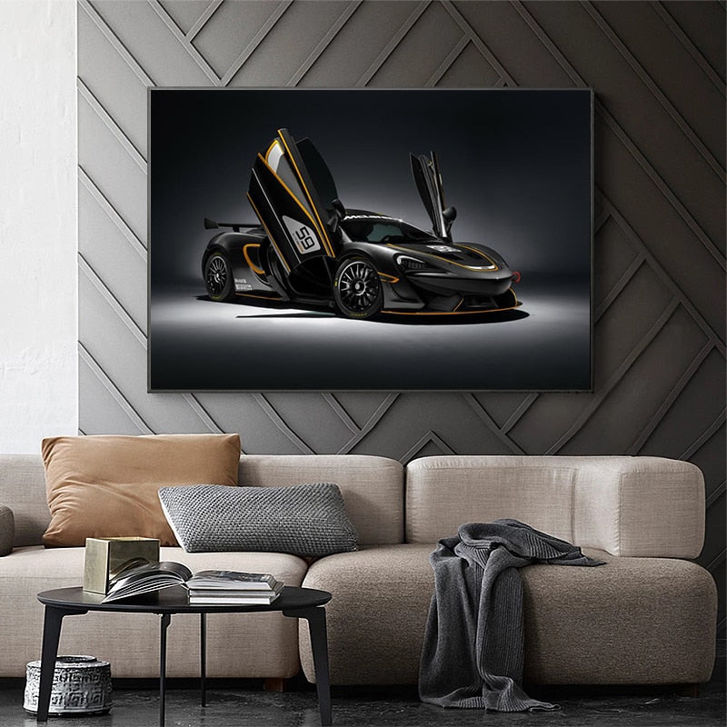 McLaren 570s Sports Car Canvas Art