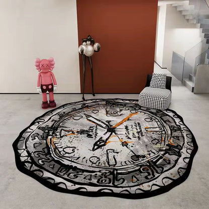 Clock Dial Rug