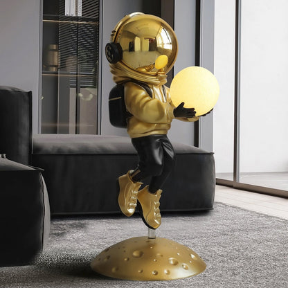 Levitating Astronaut Statue