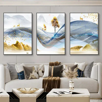 3Pcs Nordic Charm Canvas Wall Art