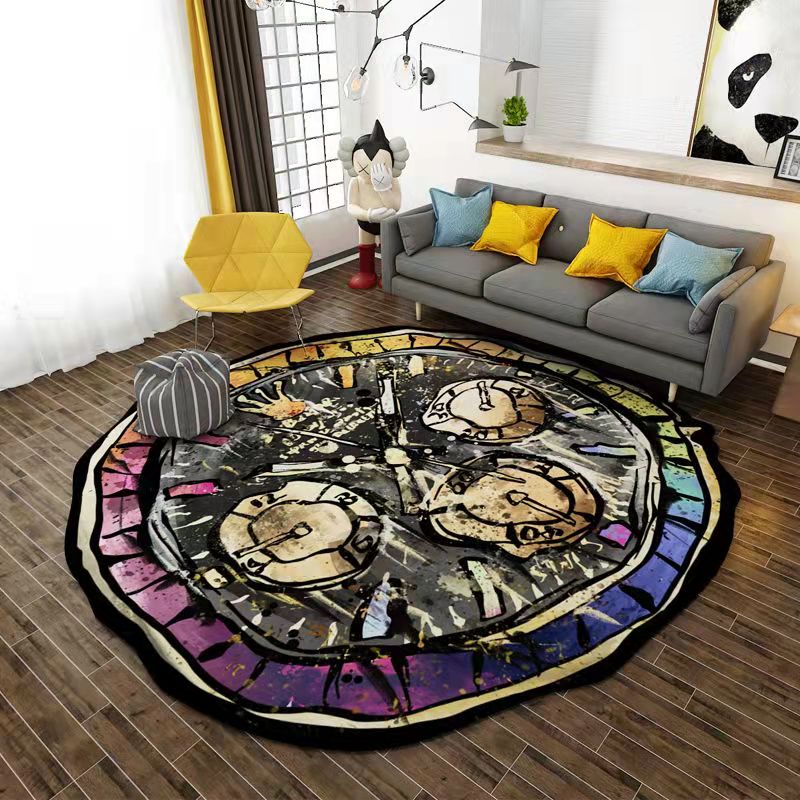 Clock Dial Rug