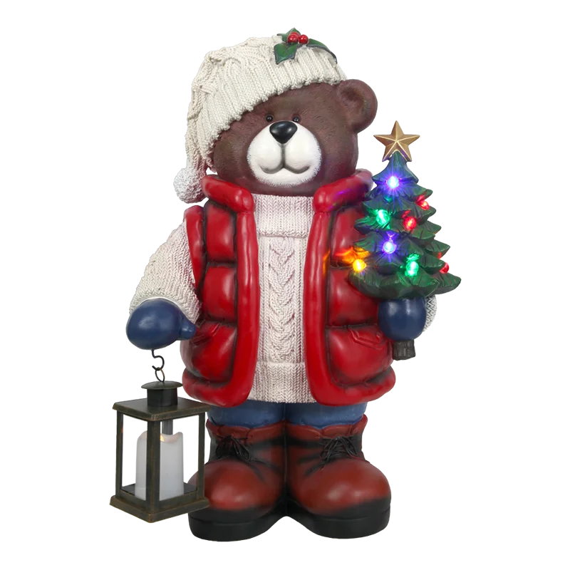 Christmas Bear Floor Ornament