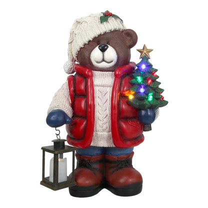 Christmas Bear Floor Ornament