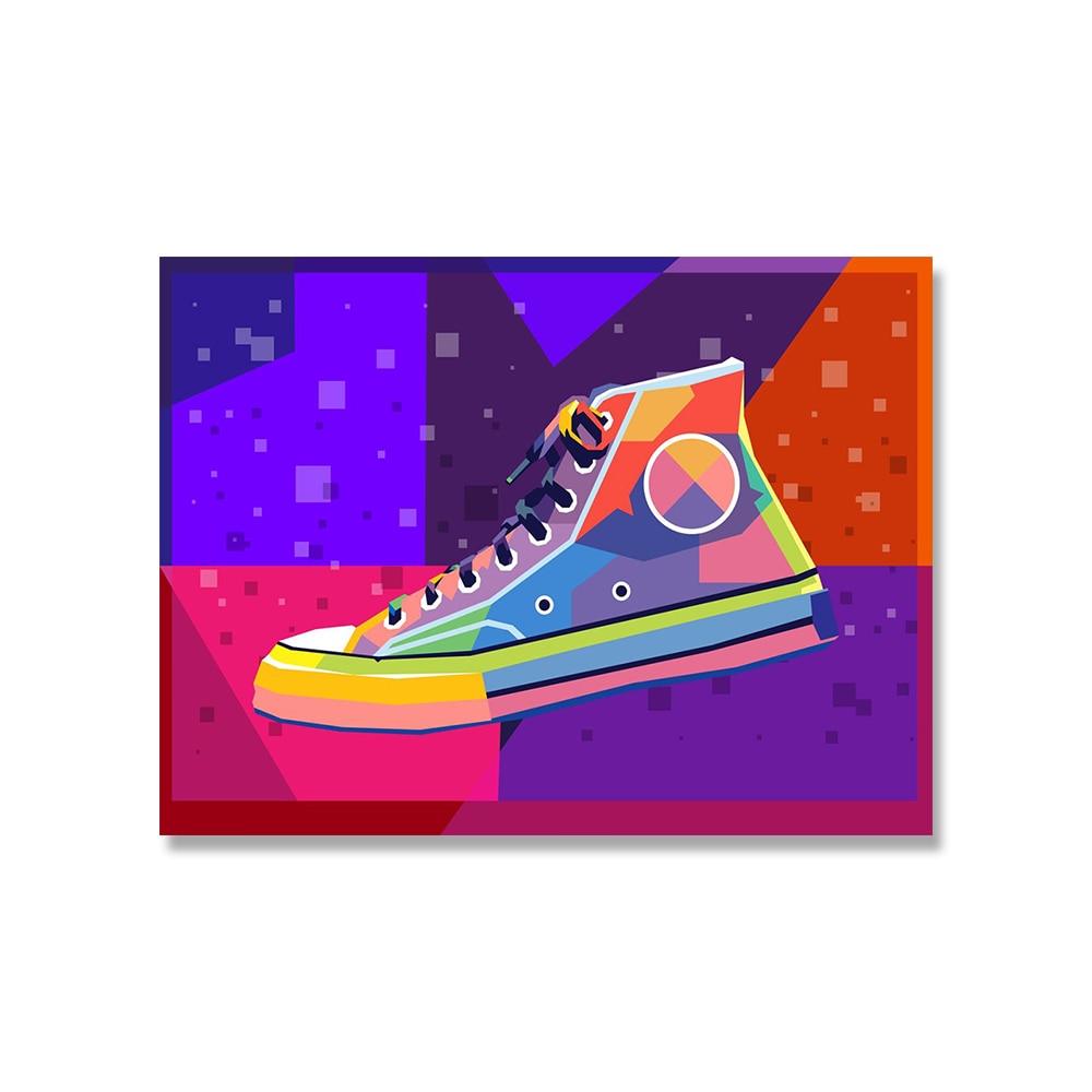 Luxury Brand Sneakers Canvas Art