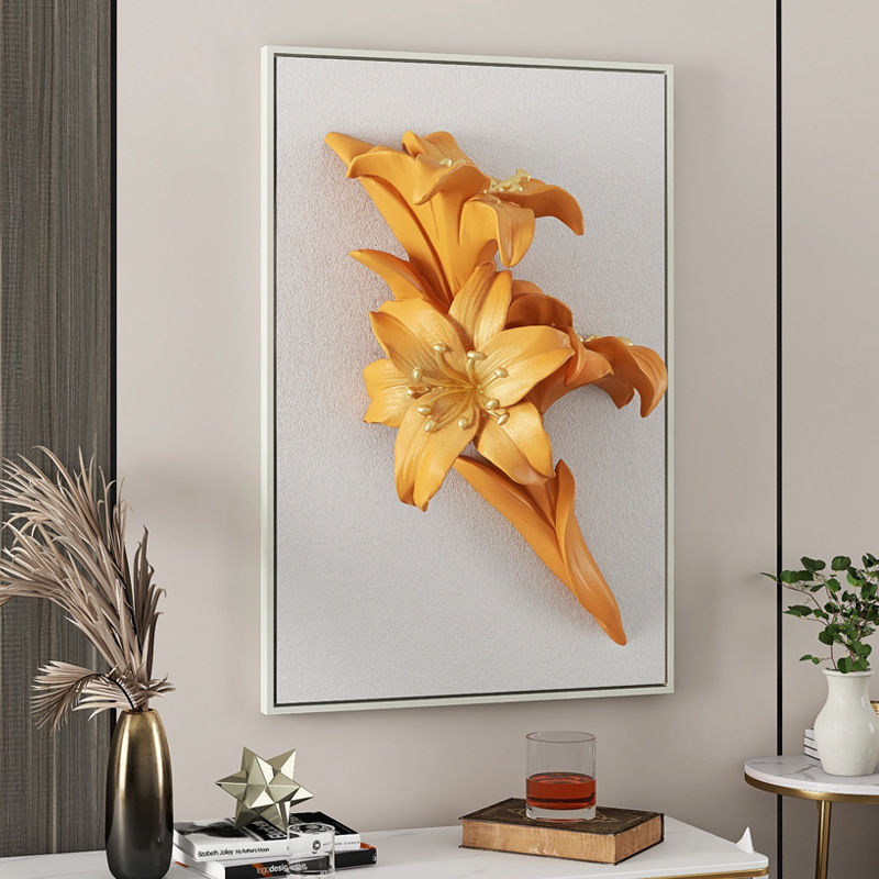 Lily Flower 3D Wall Ornament