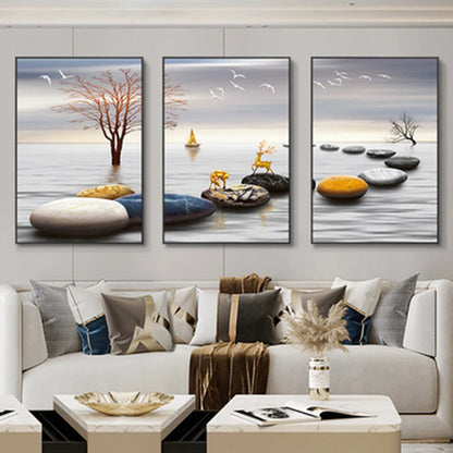 3Pcs Nordic Charm Canvas Wall Art