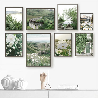 Tulip Countryside Canvas Art