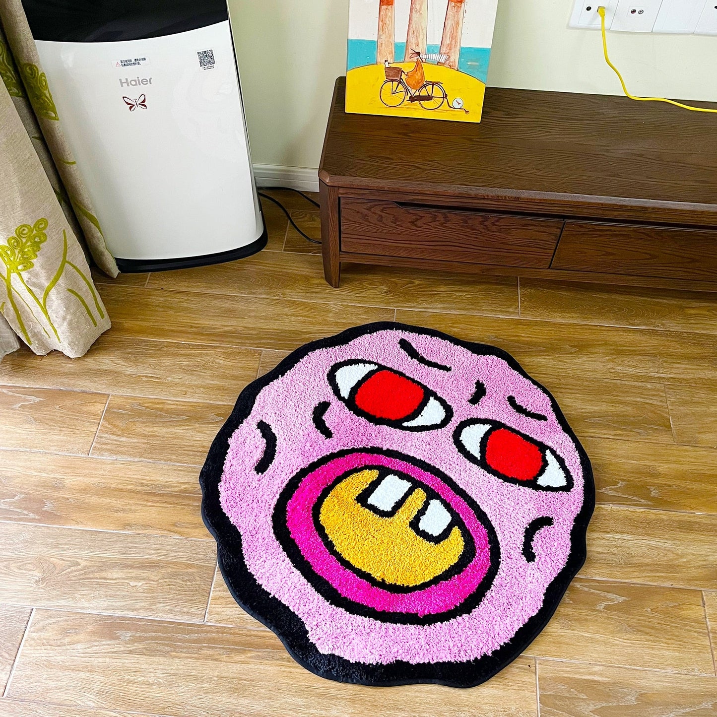 Cherry Bomb Pink Rug