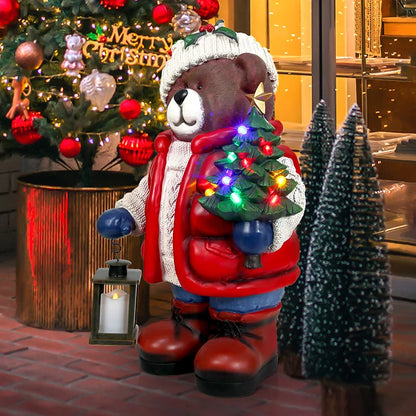 Christmas Bear Floor Ornament