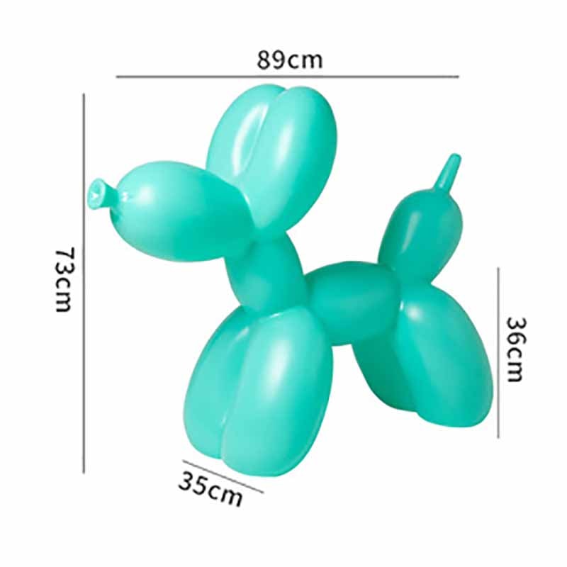 Balloon Dog Big Ornament Statue