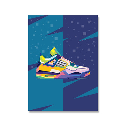 Luxury Brand Sneakers Canvas Art