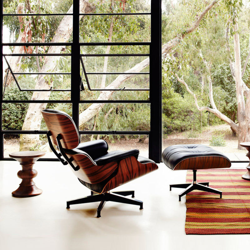 Eames Lounge Chair and Ottoman (Tall Version)