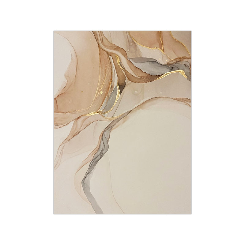 Beige Marble Canvas Art