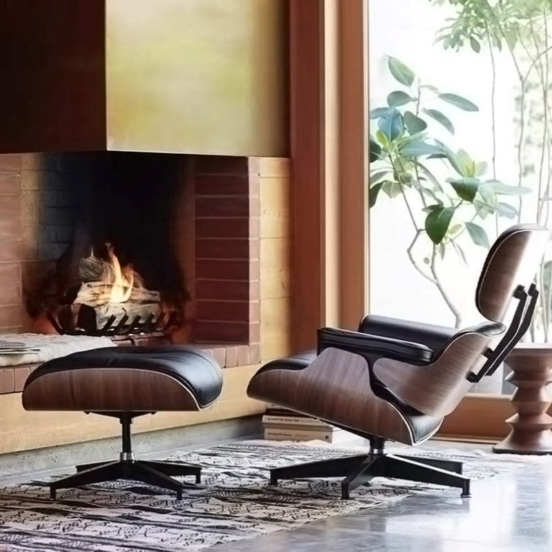 Eames Lounge Chair and Ottoman (Tall Version)