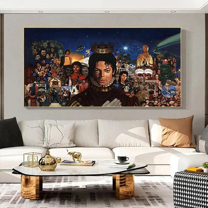 Michael Jackson Canvas Art