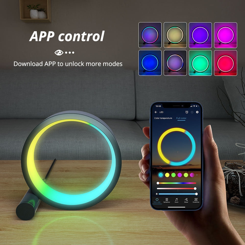 Circular LED Night Light RGB