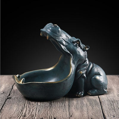 Hippopotamus Storage Statue