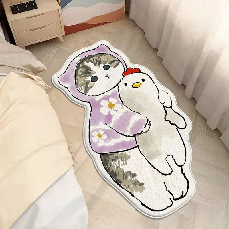 Cute Cat Rug