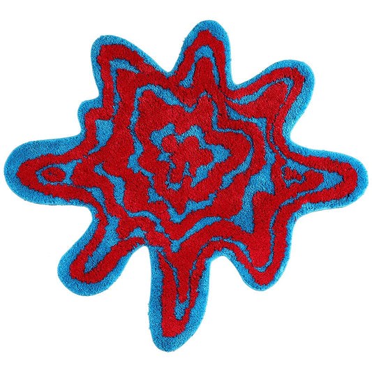 Irregular Funky Abstract Area Rug