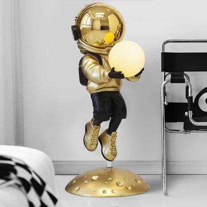 Levitating Astronaut Statue