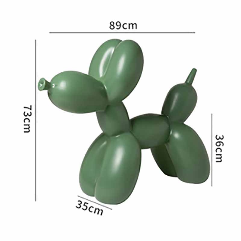 Balloon Dog Big Ornament Statue