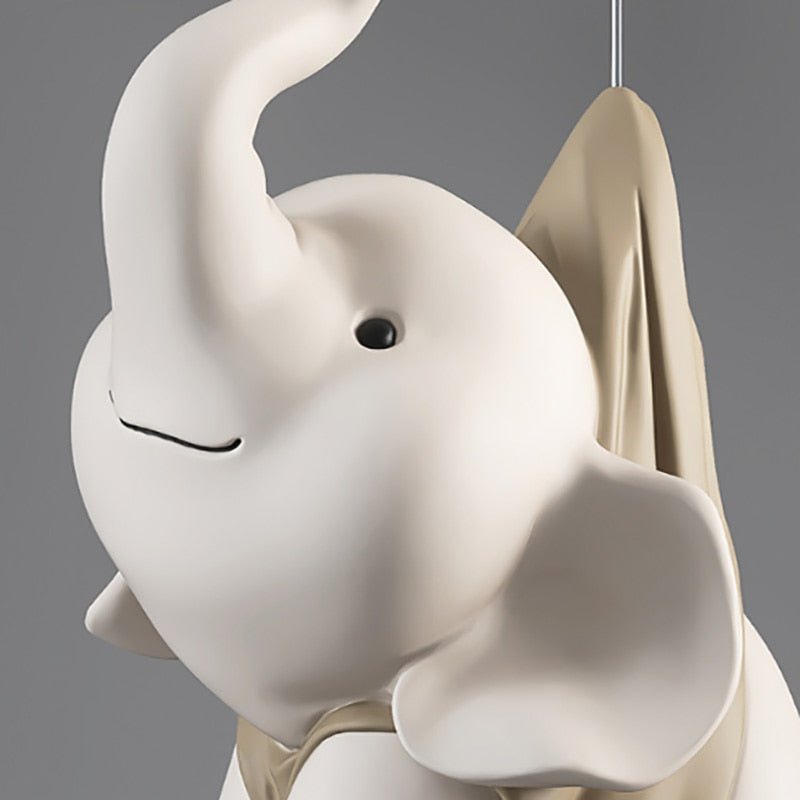 Cute Elephant Balloon Statue