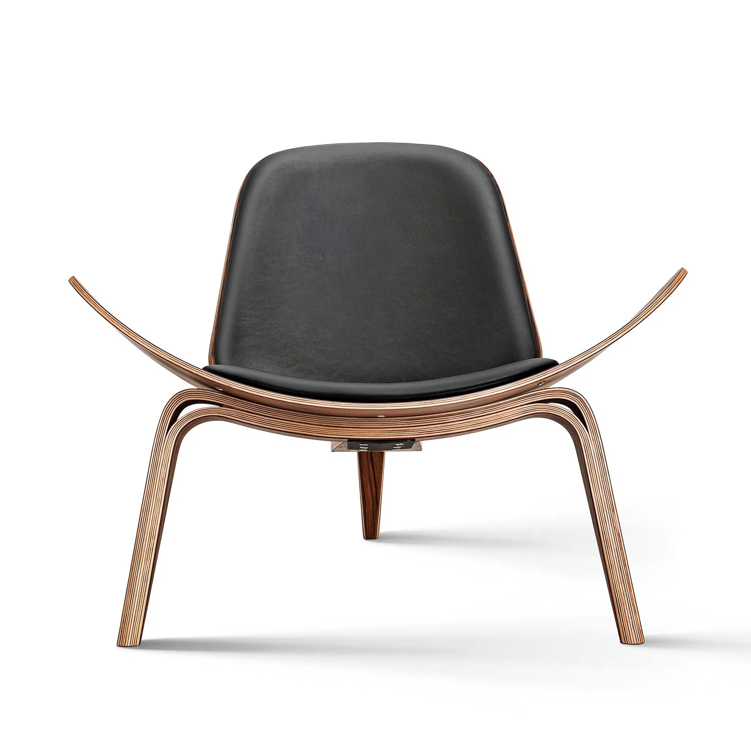 Hans Wegner's Three-Legged Shell Chair