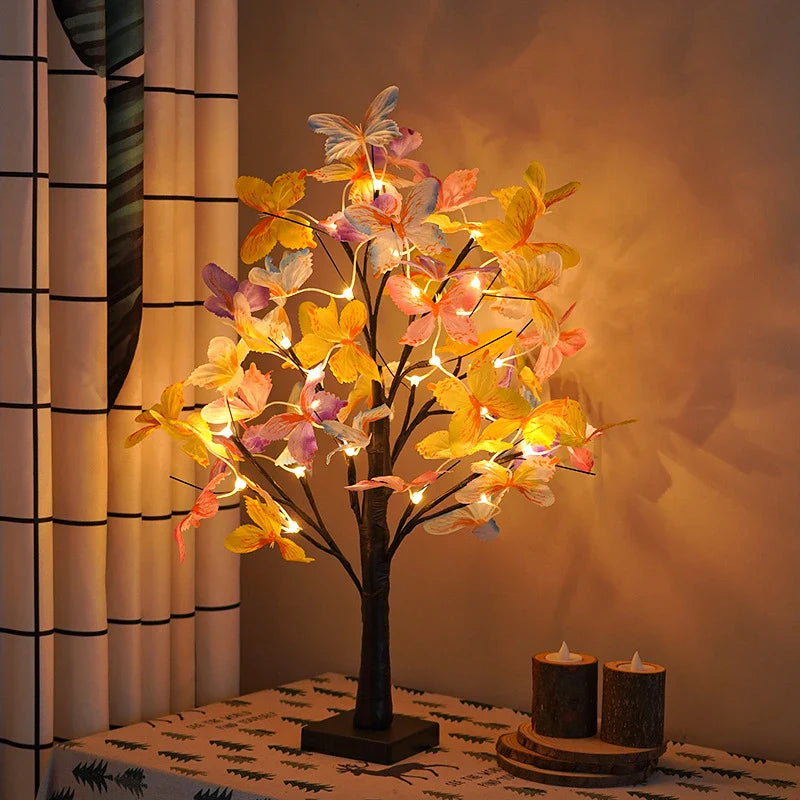 Christmas Butterfly Tree Lamp