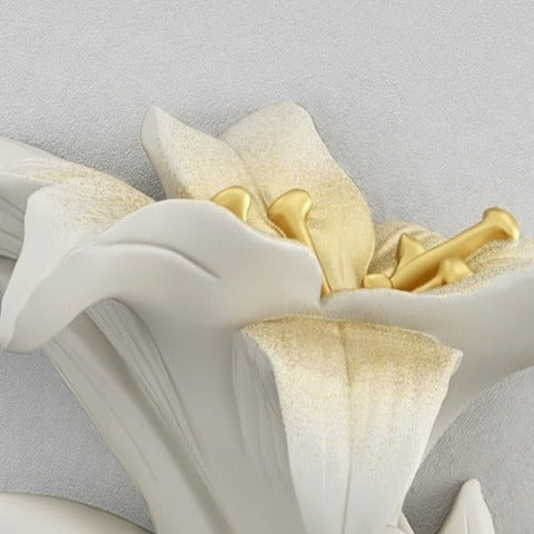 Lily Flower 3D Wall Ornament