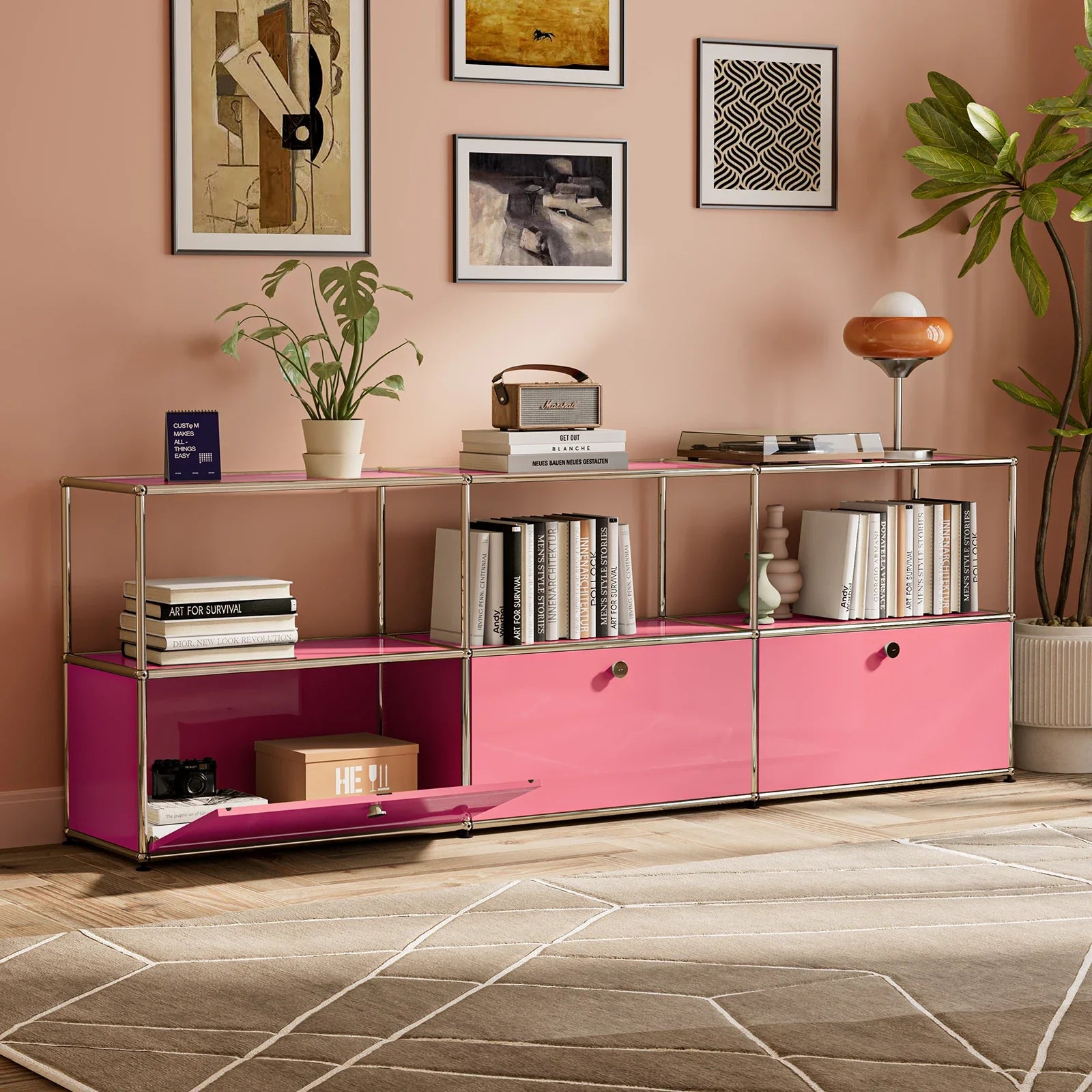 USM Haller Modular Storage Cabinet Replica